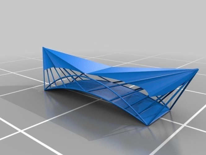 puente guadua 3D Print 82948