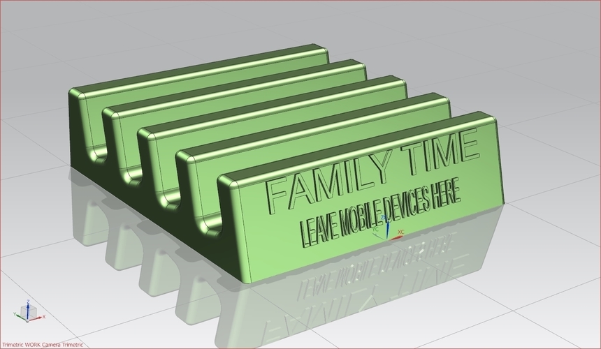 Family Time - Mobile Device Holder 3D Print 82965