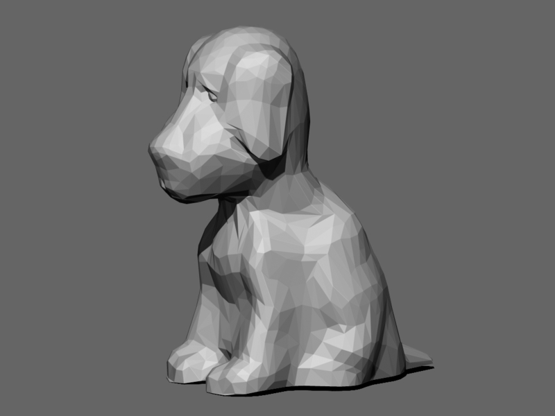 Low Poly Dog