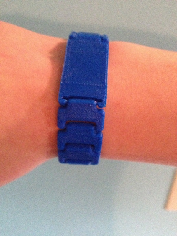 Print in Place Wristband