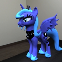 Luna Pony Fan Art - Thumbnail 1