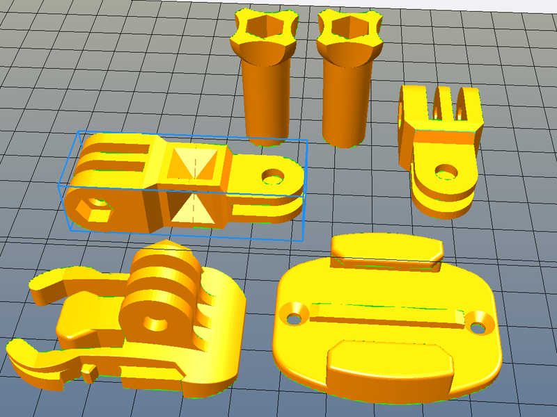 GoPro Helmet Side Mount