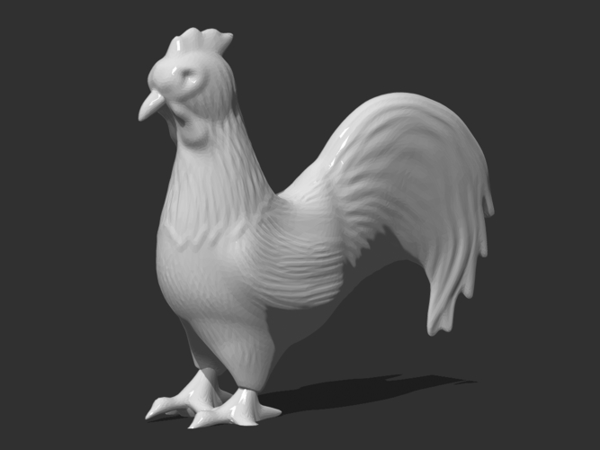 Rooster 3D Print 83038