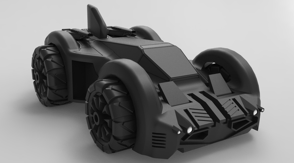 Medium Batmobile 2.84 3D Printing 83090