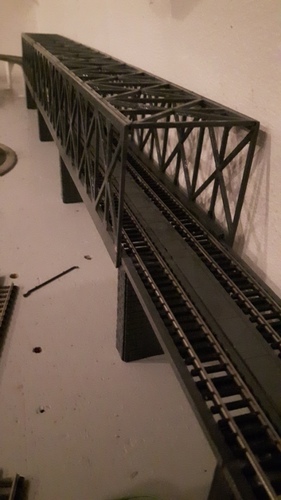 N-scale bridge 1:160 3D Print 83103