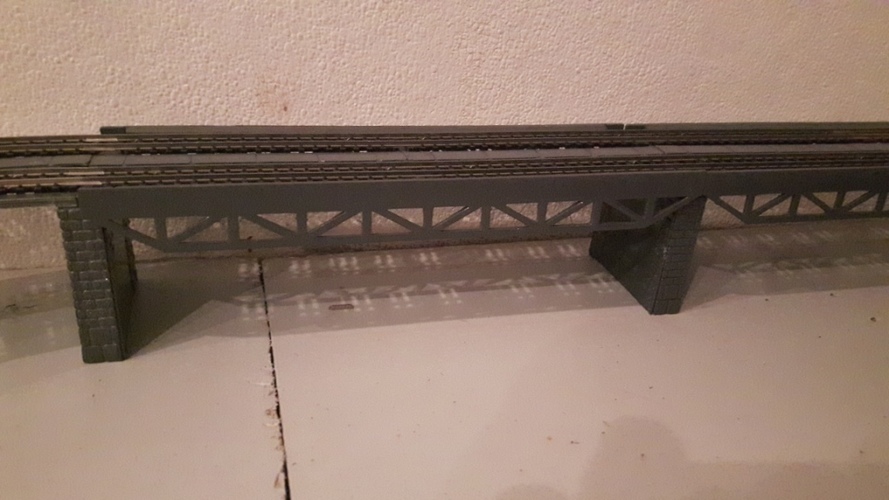 n-scale lower bridge 3D Print 83110