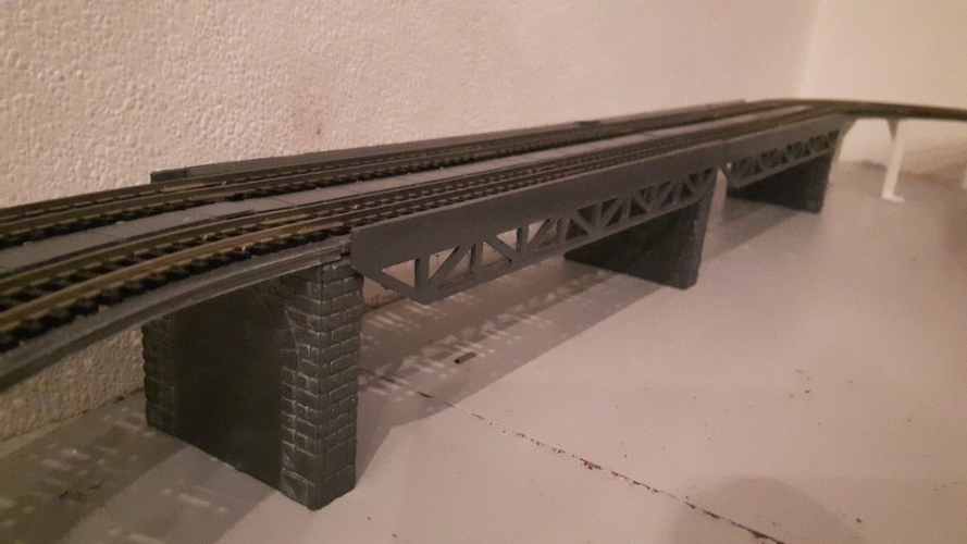 n-scale lower bridge 3D Print 83111