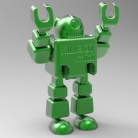 Print-in-Place KILLBOT mini v2.1 - Thumbnail 3