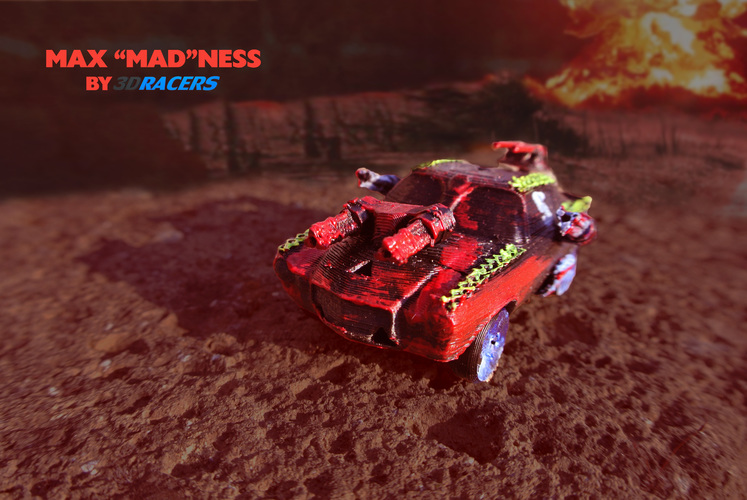 Mad Max Toy Car - 3DRacers