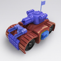 Battle Tank - 3DRacers - Thumbnail 3