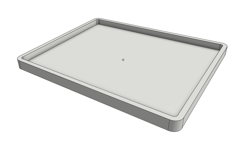 Tray 100 x 120 mm 3D Print 83230