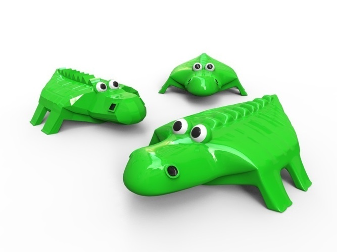 Crocodile 3D Print 83331