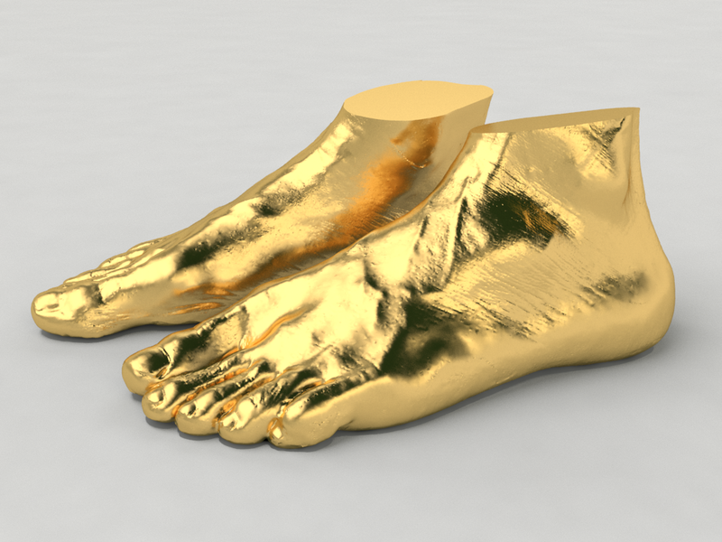 Scanned Foot
