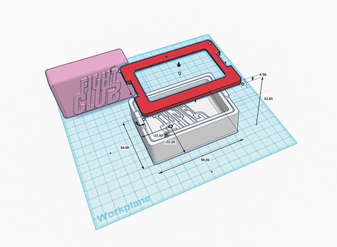 Fight Club Soap Mold and Bar 3D Print 83421