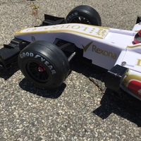 RS-01 Basic OpenRC F1 Hitec HS-77BB Servo, Diffuser - Thumbnail 4