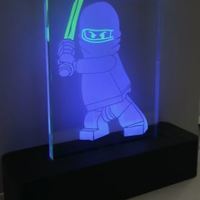 Small Illuminated NinjaGo 3D Printing 83609