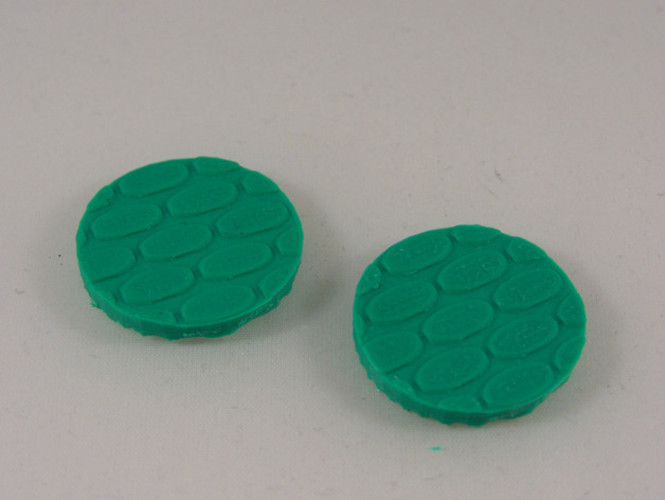 25mm Brick Road Base for 25-30mm Miniature Games 3D Print 837