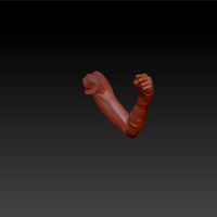 FIGHT GIRL - PRINTABLE PARTS + 4 BASES - Thumbnail 6