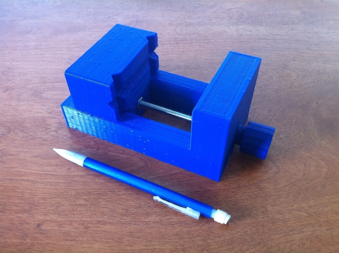 Rigid Modular Desk Vice 3D Print 83716