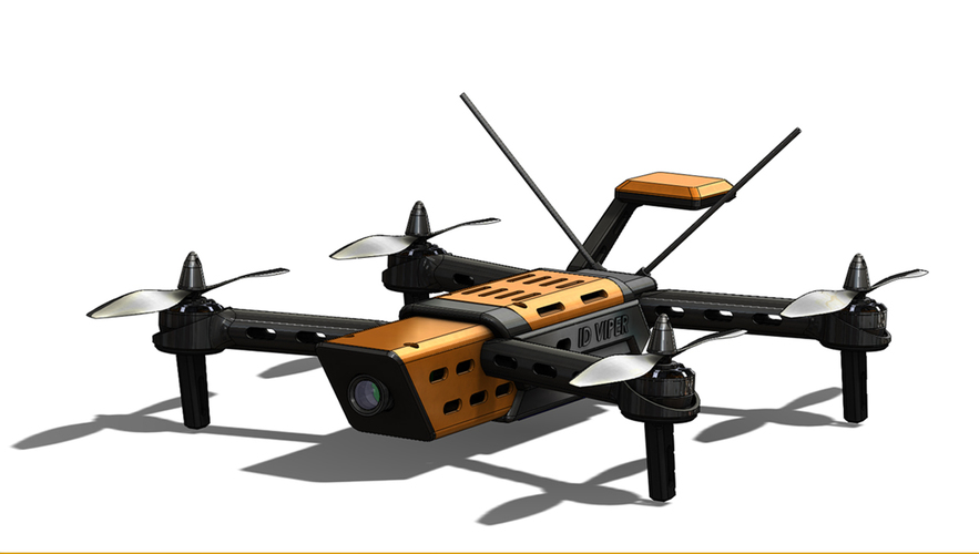 VIPER X2 - Quadcopter 3D Print 83735