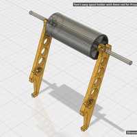Tom's easy spool holder with 8mm rod for Prusa i3 - Thumbnail 2