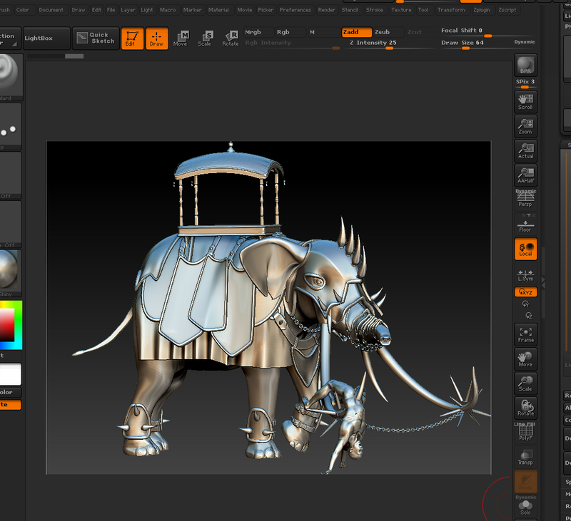 Battle elephant