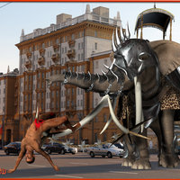 Battle elephant - Thumbnail 2
