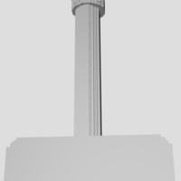 Thor's Hammer Keychain - Thumbnail 2