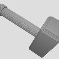 Thor's Hammer Keychain - Thumbnail 3