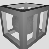 Small Sphere in a Box 3D Printing 83867