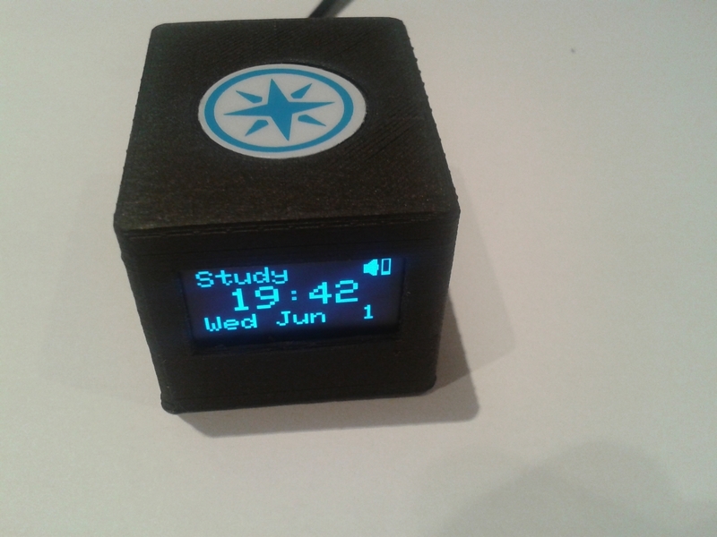 Enclosure for Photon with OLED 1306 display