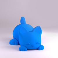  Keichain / Smartphone Stand Cat - Thumbnail 2