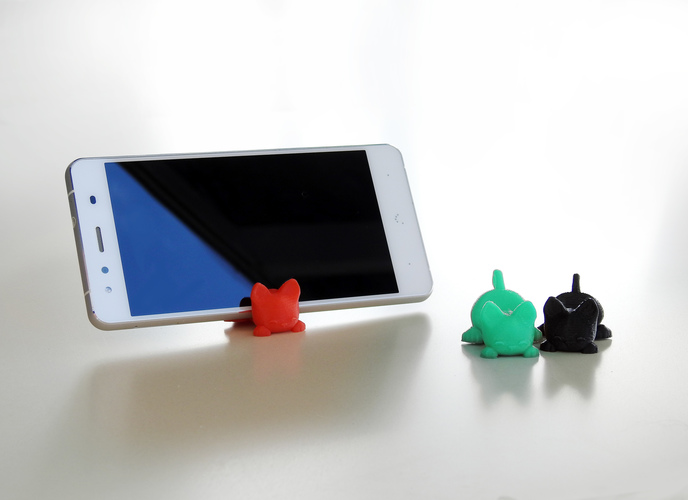  Keichain / Smartphone Stand Cat 3D Print 84050