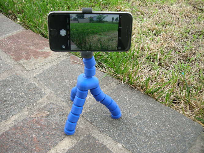 Spider Tripod IPhone and cellular 3D Print 84143