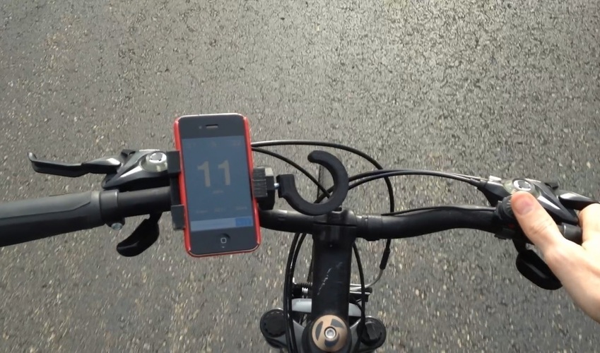 phone dock for bike