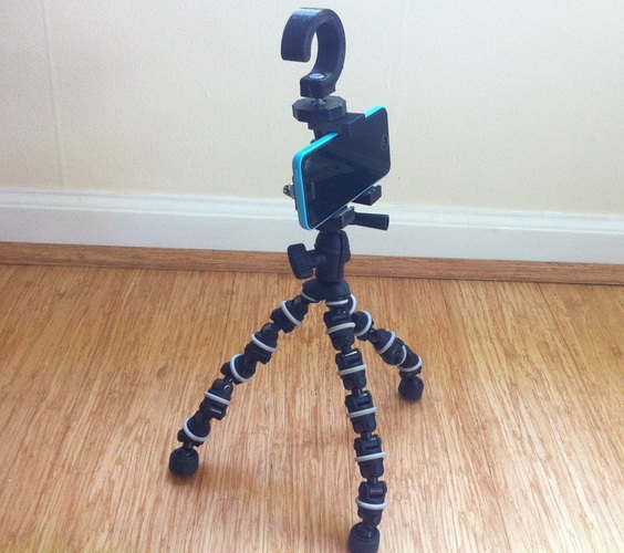 Universal Phone Mount for Bike, Car, and Tripod 3D Print 84195