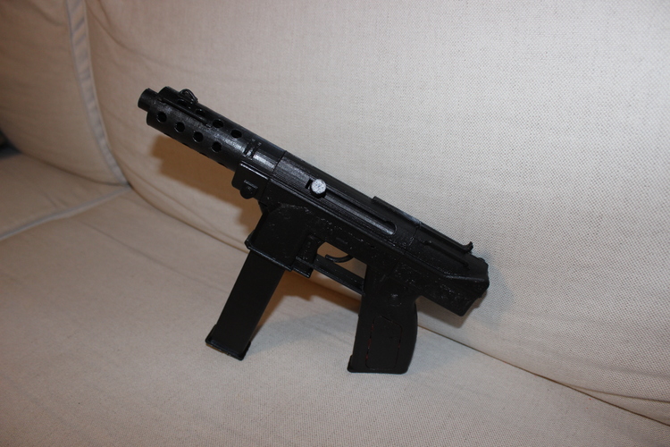 CS GO: Tec 9 (Functional Parts) 3D Print 84238