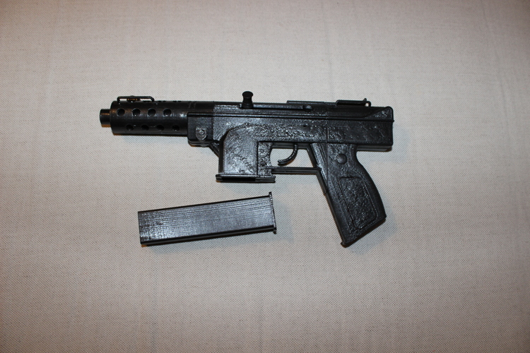 CS GO: Tec 9 (Functional Parts) 3D Print 84239