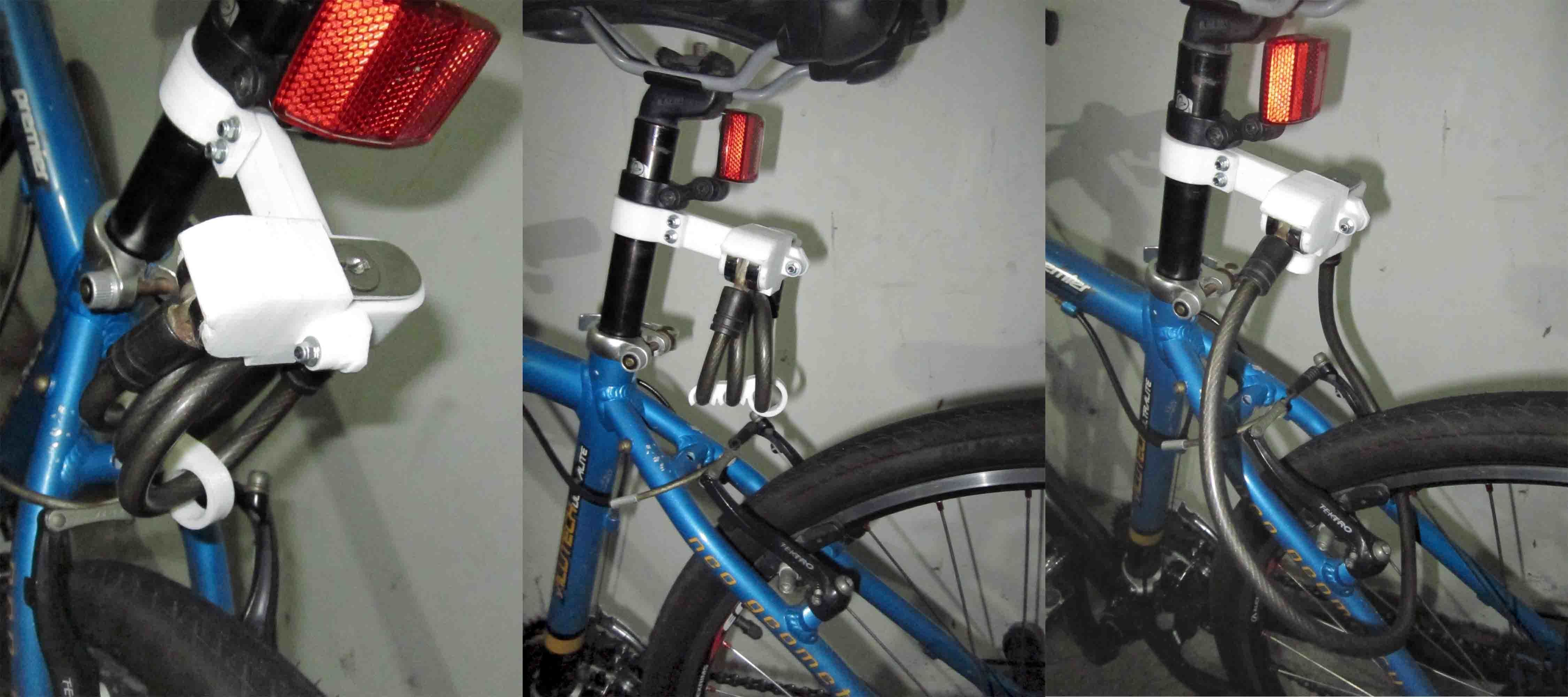 bike lock holder