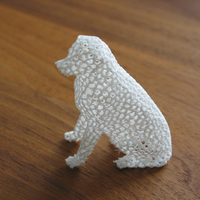 Voronoi Labrador Retriever Dog - Thumbnail 2