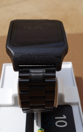 Adapter Sony smartwatch 3 holder 24mm 3D Print 84273