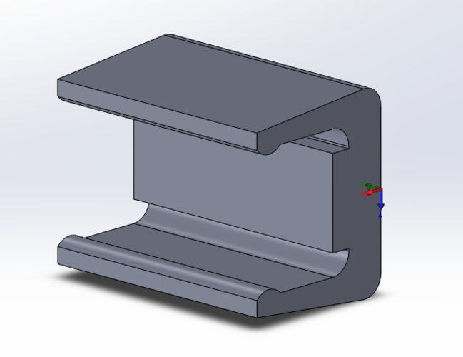 Clip for PRINTinZ Printer Plate on Printrbot Simple Metal 3D Print 84309