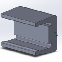 Small Clip for PRINTinZ Printer Plate on Printrbot Simple Metal 3D Printing 84309