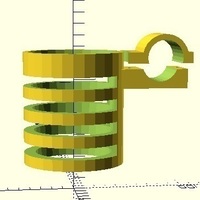 Small Regular Starbuck cup holder for bike 3D Printing 84320