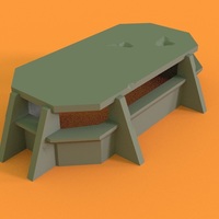 Wargame bunker WH40K scale - Thumbnail 2