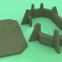 Wargame bunker WH40K scale - Thumbnail 4