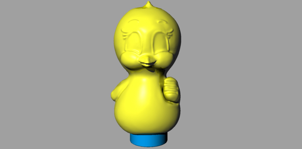 Envase pollito 3D Print 84458