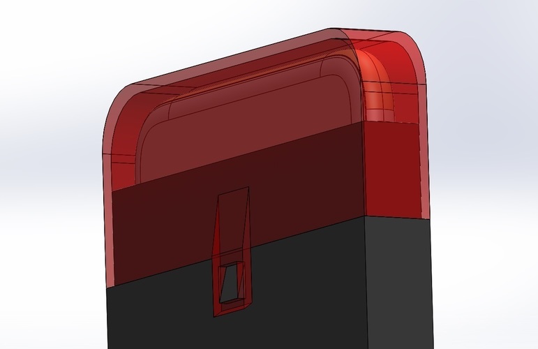 water resistant case/tail light 3D Print 84492