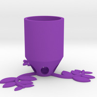 Small Plant Pot (long) - Thumbnail 2