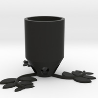 Small Plant Pot (long) - Thumbnail 3